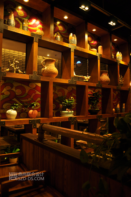 鼎格重慶老火鍋店設計